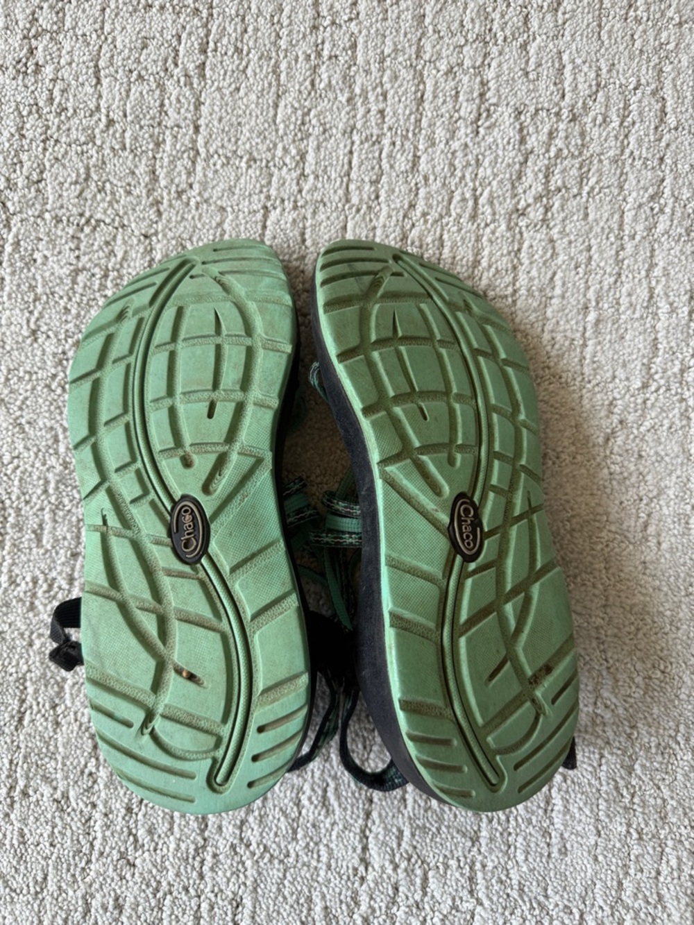 Chaco Women's Strappy Sandal in Teal and Black - Picture 5 of 5